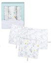 Muselinas (Gris/Blanco/Azul) Petits Dodos Moulin Roty