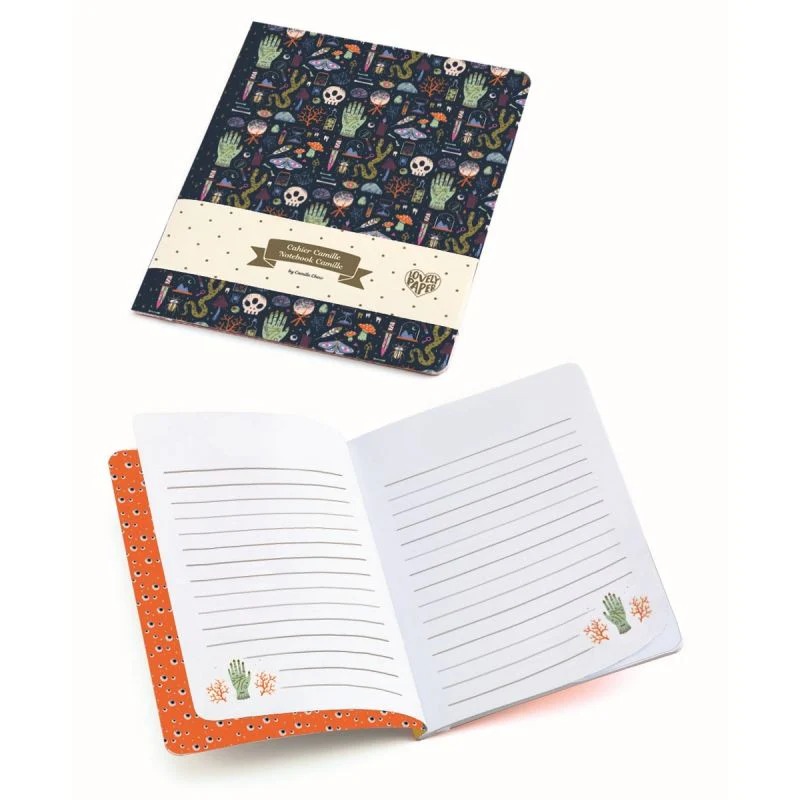 Camille Notebook Lovely Paper By Djeco