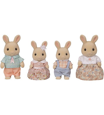 Milk Rabbit Family Sylvanian Familes