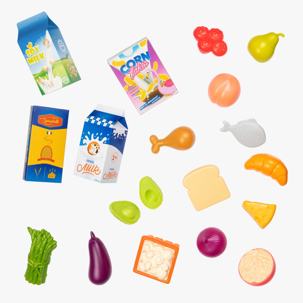 B. Basket With Food B.Toys