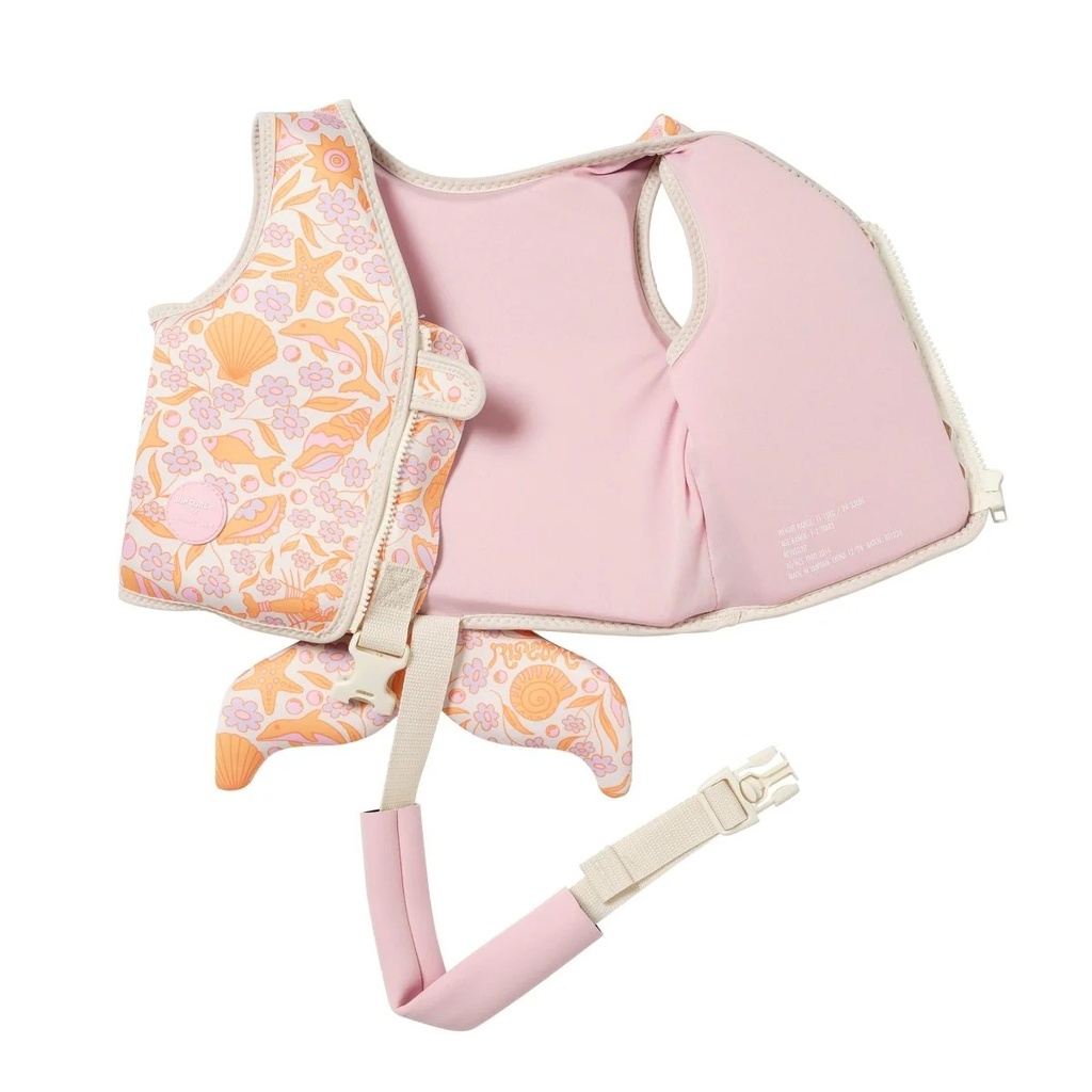 Chaleco salvavidas 1-2 Ocean Magic Pink 3D SunnyLife