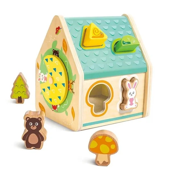 Casita Clasificadora de formas Hape