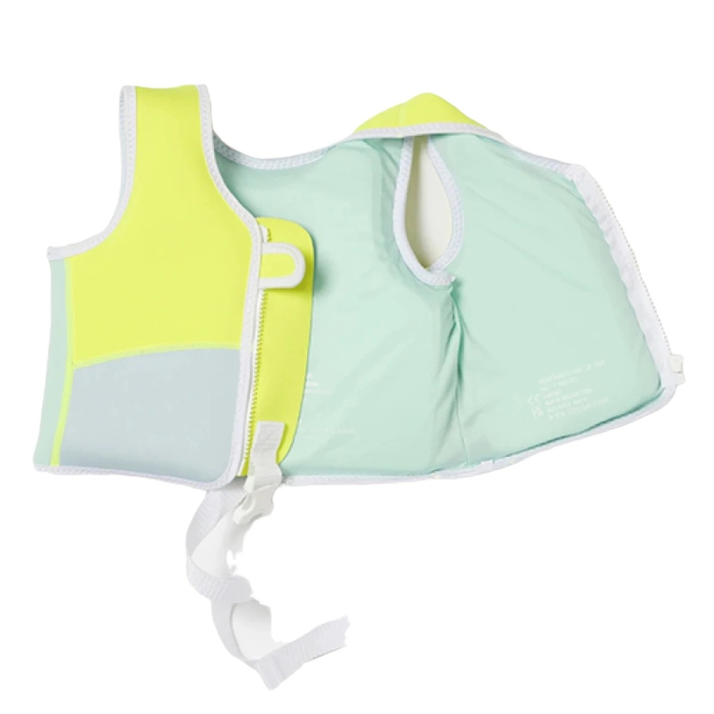 Chaleco Salvavida 2-3 Neon Yellow Sunnylife
