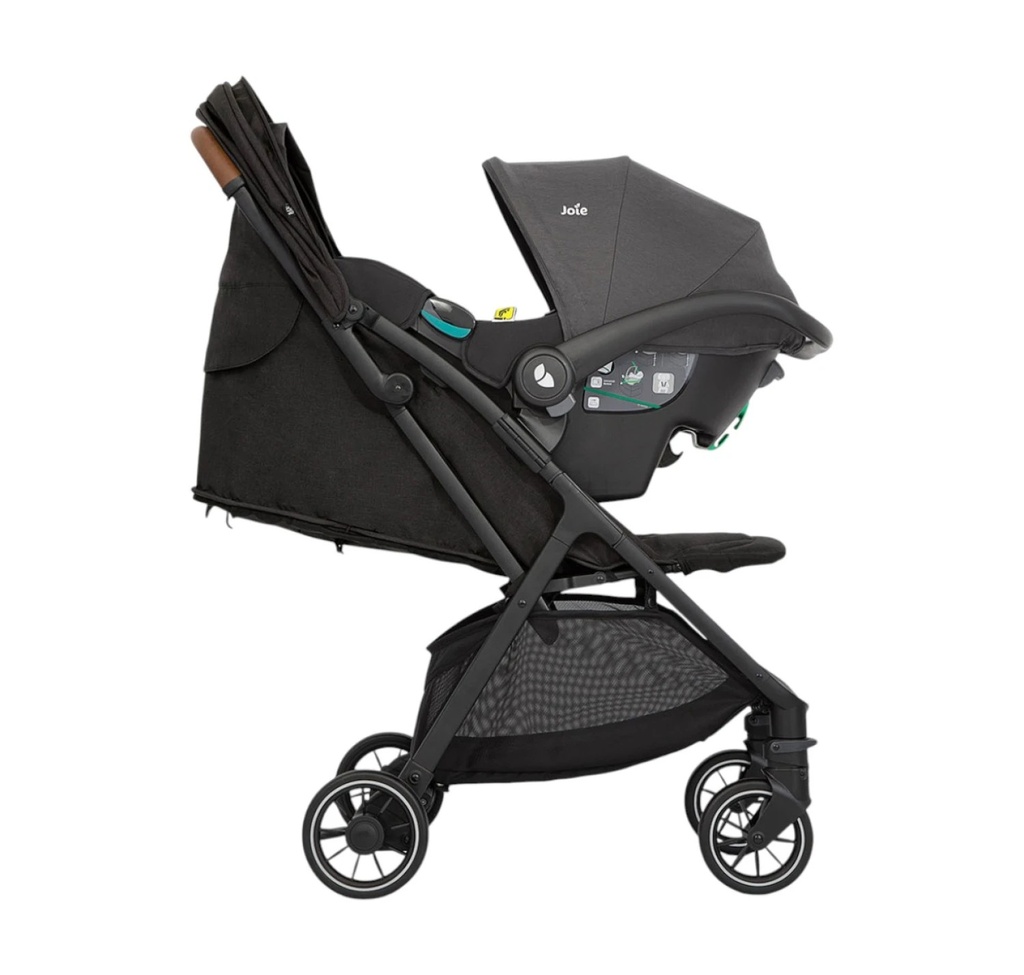 Travel System Pact Pro con babysilla i-snug2 Shale Joie