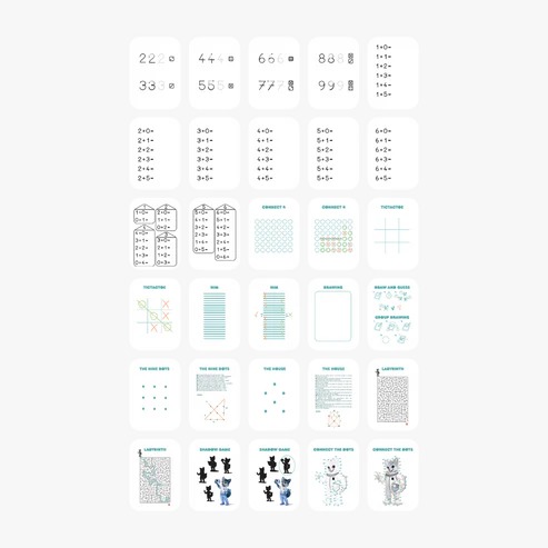 Refil Draw Mini Games - Education Kidywolf