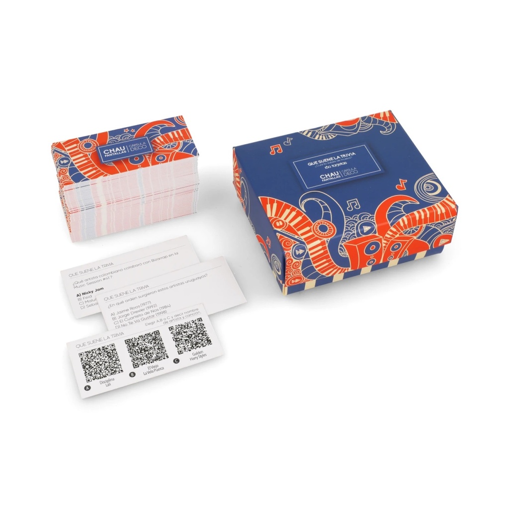 Que suene la Trivia Chau Pantallas