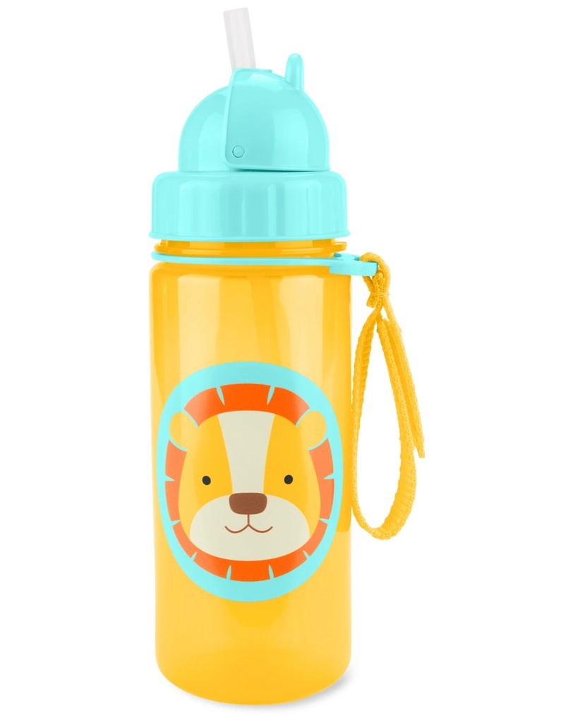 Zoo Straw bottle - Leon Skip Hop