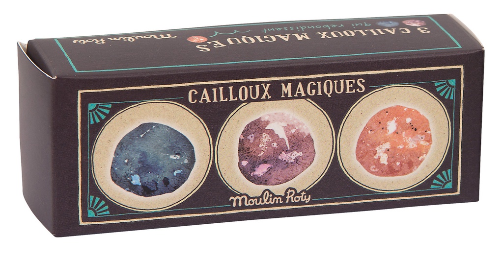 3 magic bouncy stones Moulin Roty