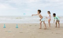 Beach set 1 triplet + 1 ringo + 1 sun shaper + 1 beach bag Q