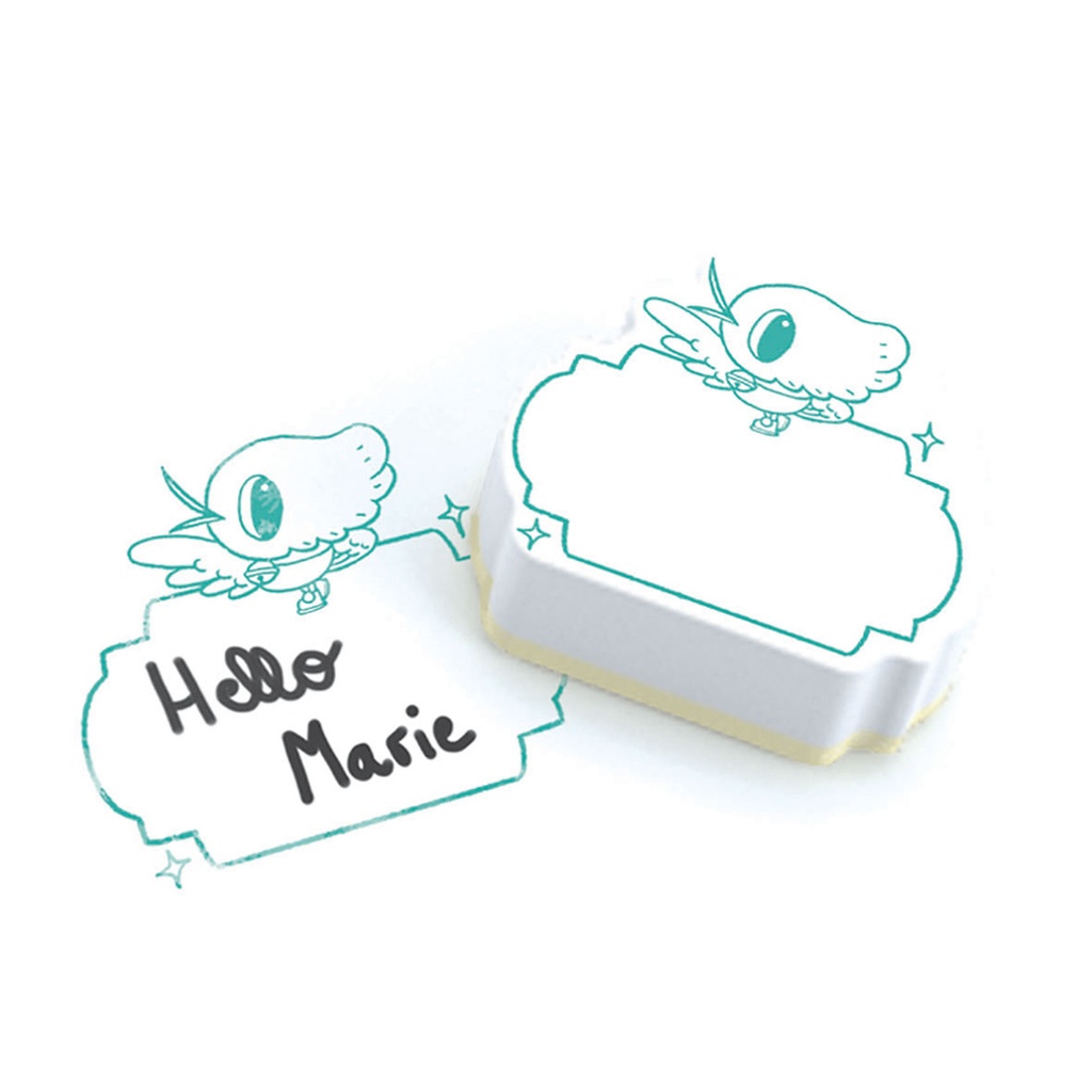 Lam message stamps Lovely Paper by Djeco