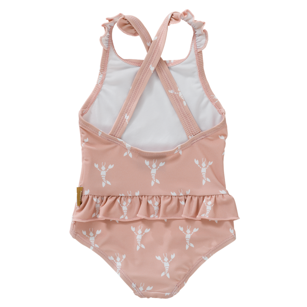 Swim UV Tanksuit girls Lobster Cameo Rose 5-6Y Fresk