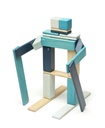 24-Piece Set In Blues Tegu