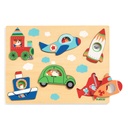 Relief Puzzle - Coucou-Vroum - Fsc 100% Djeco