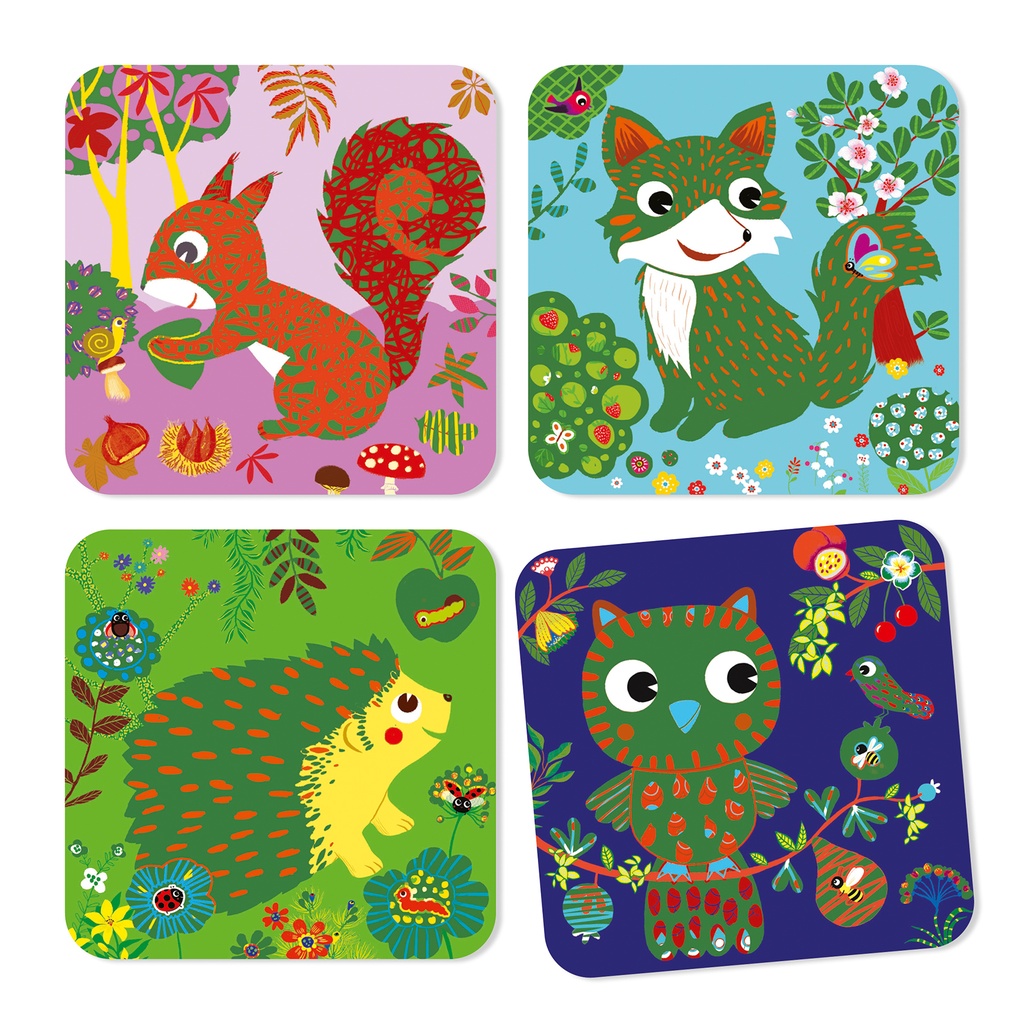 Scratch Cards For Little Ones - Country Creatures - Fsc Mix(