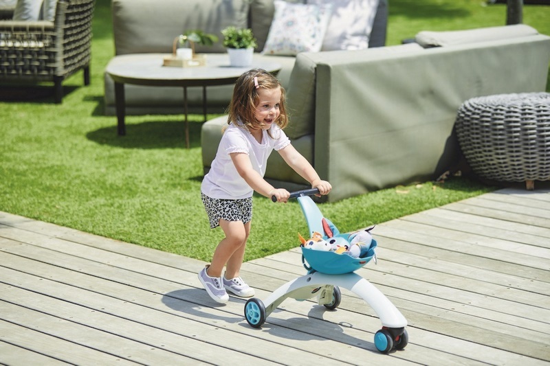 5 en 1 Walk Behind / Ride on Blue Tiny Love