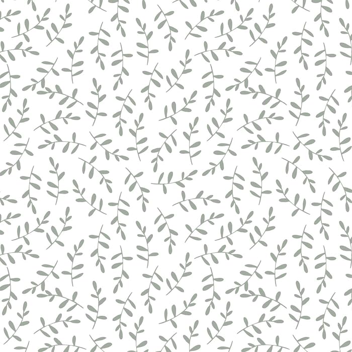 Cubre cambiador Muselina Greenery  Lulujo (81  X 43 cm)