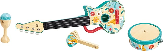 Set Ukelele 4 piezas Hape
