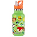 Botella de Acero con Stickers - Verde Skip Hop