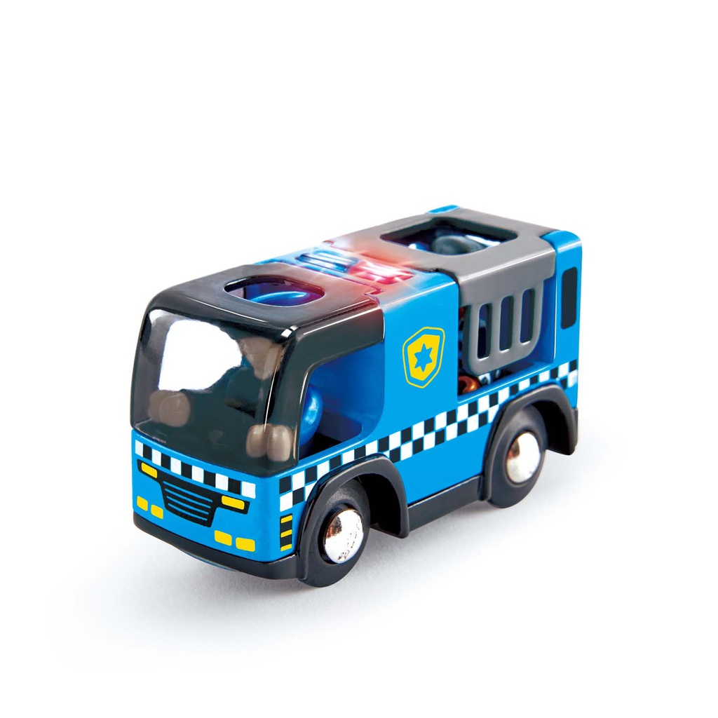Camion De Policia Con Sirena Hape