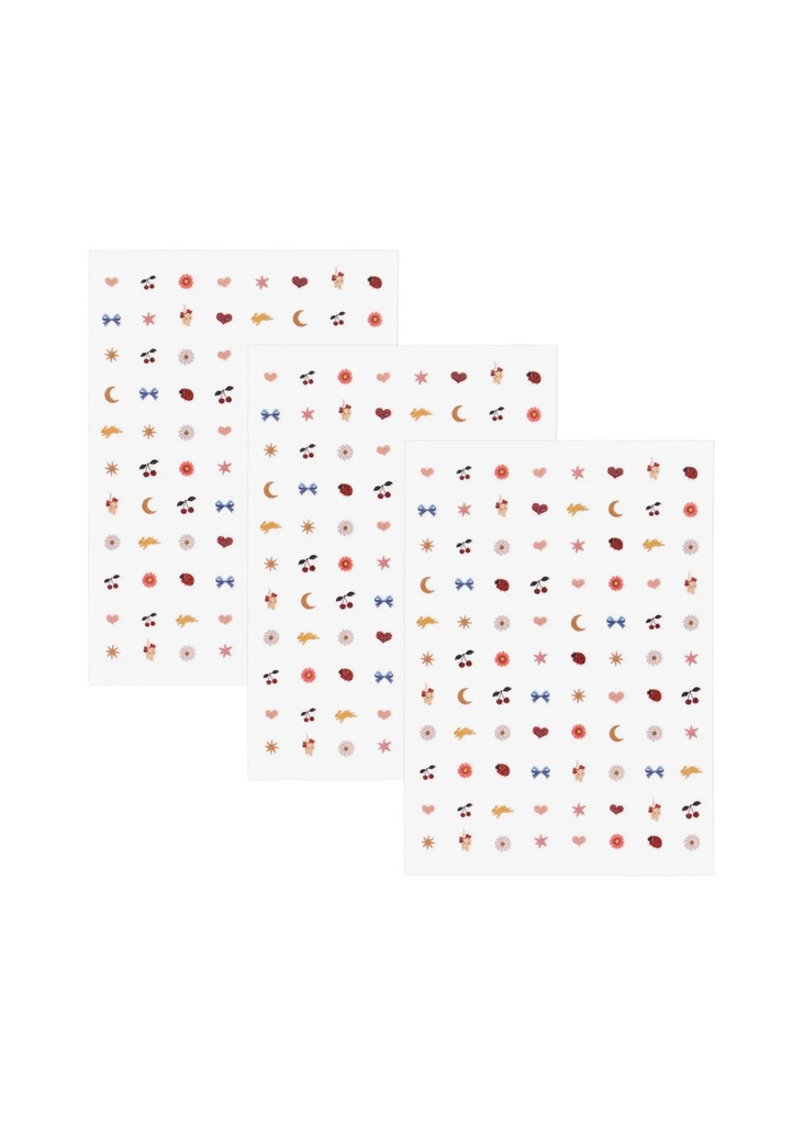 Nail Stickers Display 48 Pcs Multi Konges Slojd