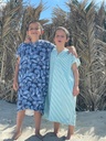 Poncho Green Stripes - S Martin Pescador