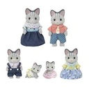 Fisher Cat Family Sylvanian Families
