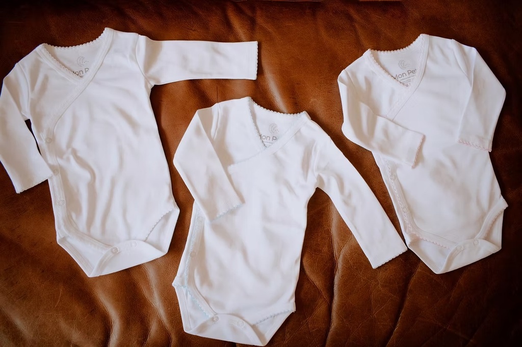 Body PIMA cruzado blanco PRE Mon Petit