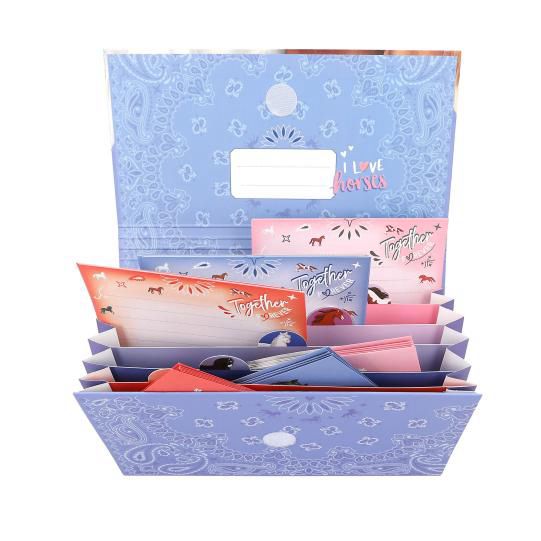 Miss Melody archivador con papel de cartas bandana TopModel
