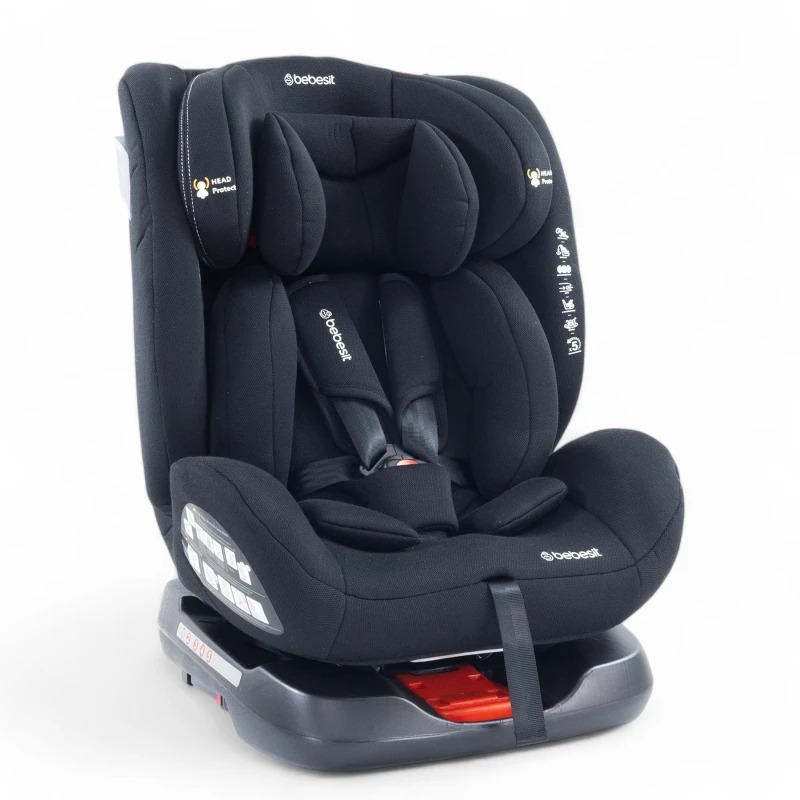 Butaca Supra Premium con isofix negra Bebesit