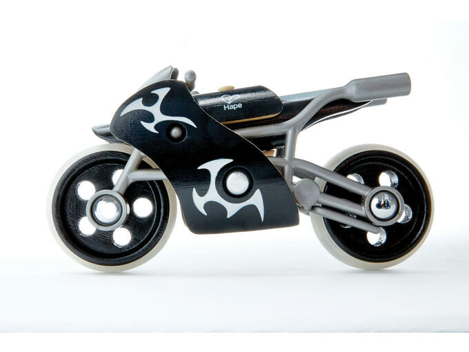 Moto e-superbike negro Hape