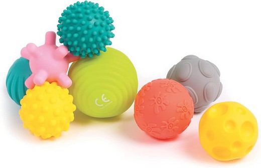 Surtido 8 Pelotas Snsoriales Ludi
