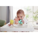 Set 3 Sonajeros Mordillo Ventosa - Granja pastel Hape