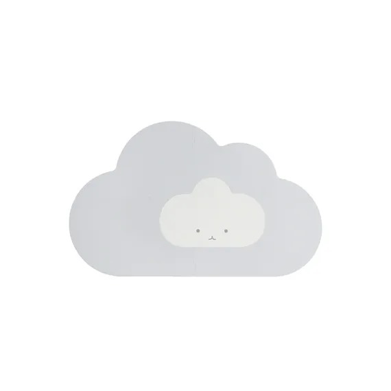 Playmat Head in the clouds (S) - Pearl Grey Quut