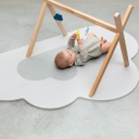 Playmat Head in the clouds (S) - Pearl Grey Quut