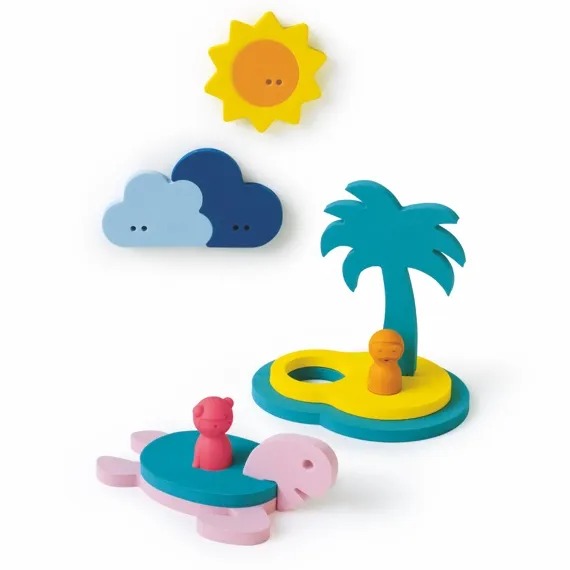 Puzzle Friends Treasure Island Quut