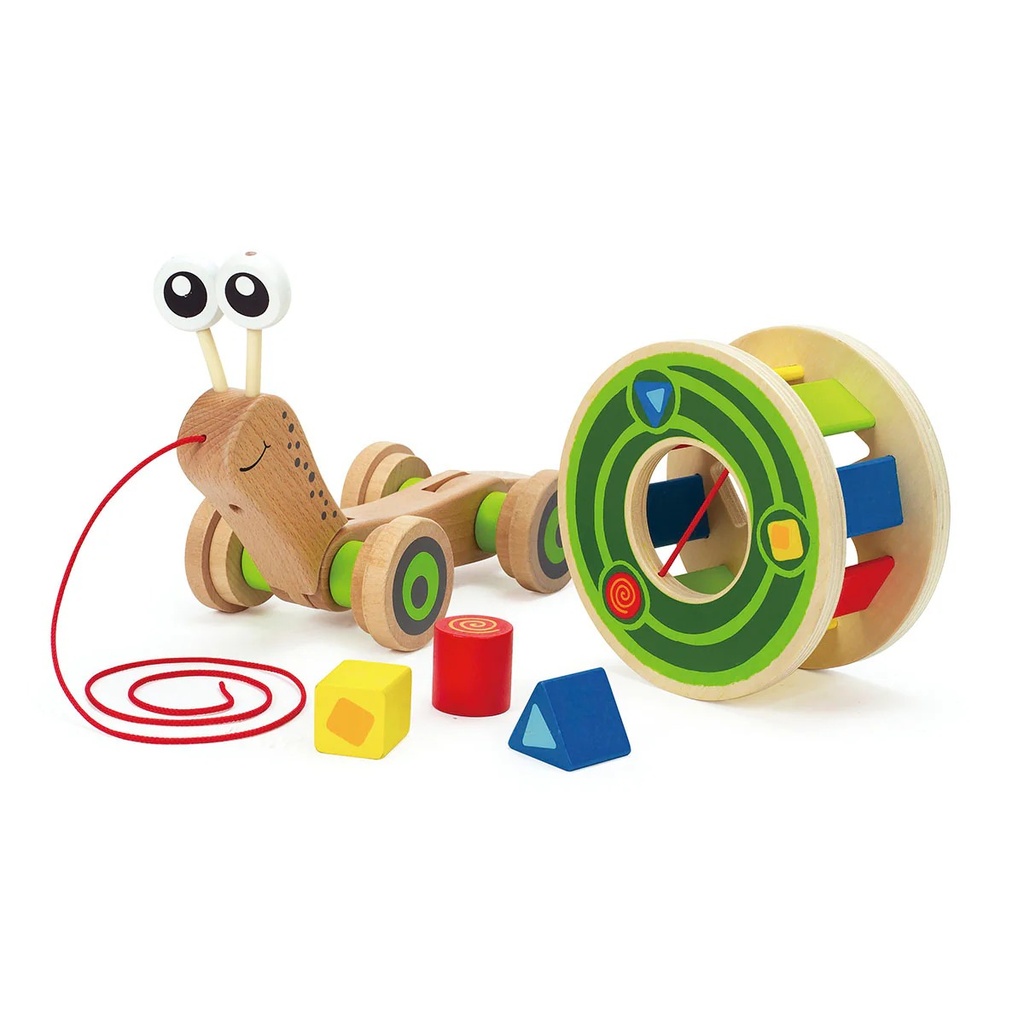 Caminando con mi caracol con fig encastre Hape