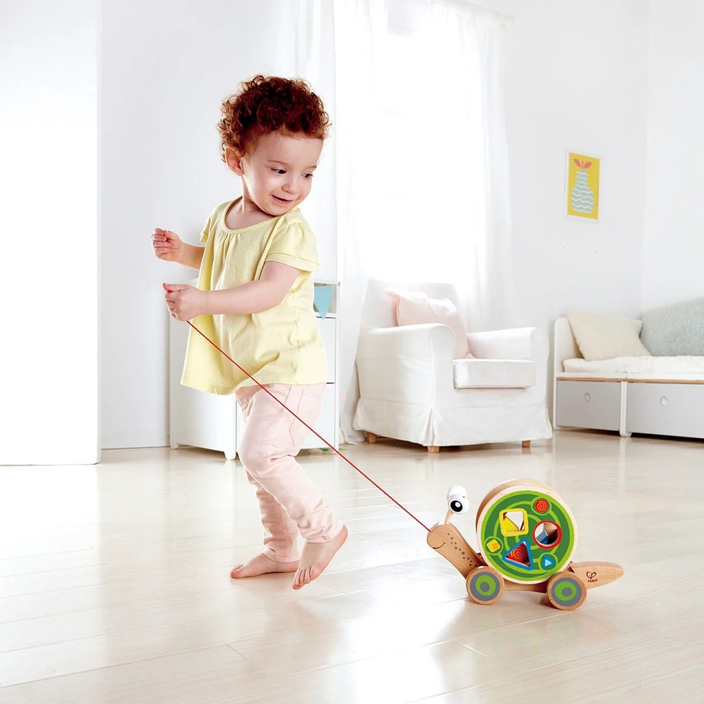 Caminando con mi caracol con fig encastre Hape