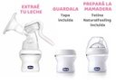 Extractor manual regulable T Silicona Chicco