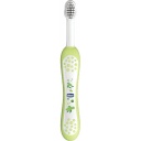 Set cepillo + pasta de dientes 6-36m verde Chicco
