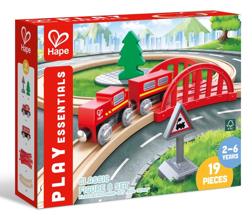 Pista Clasica Forma de 8 Hape