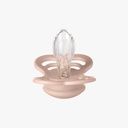 Chupete Supremme Silicona Ivory / Blush Talle 1 BIBS