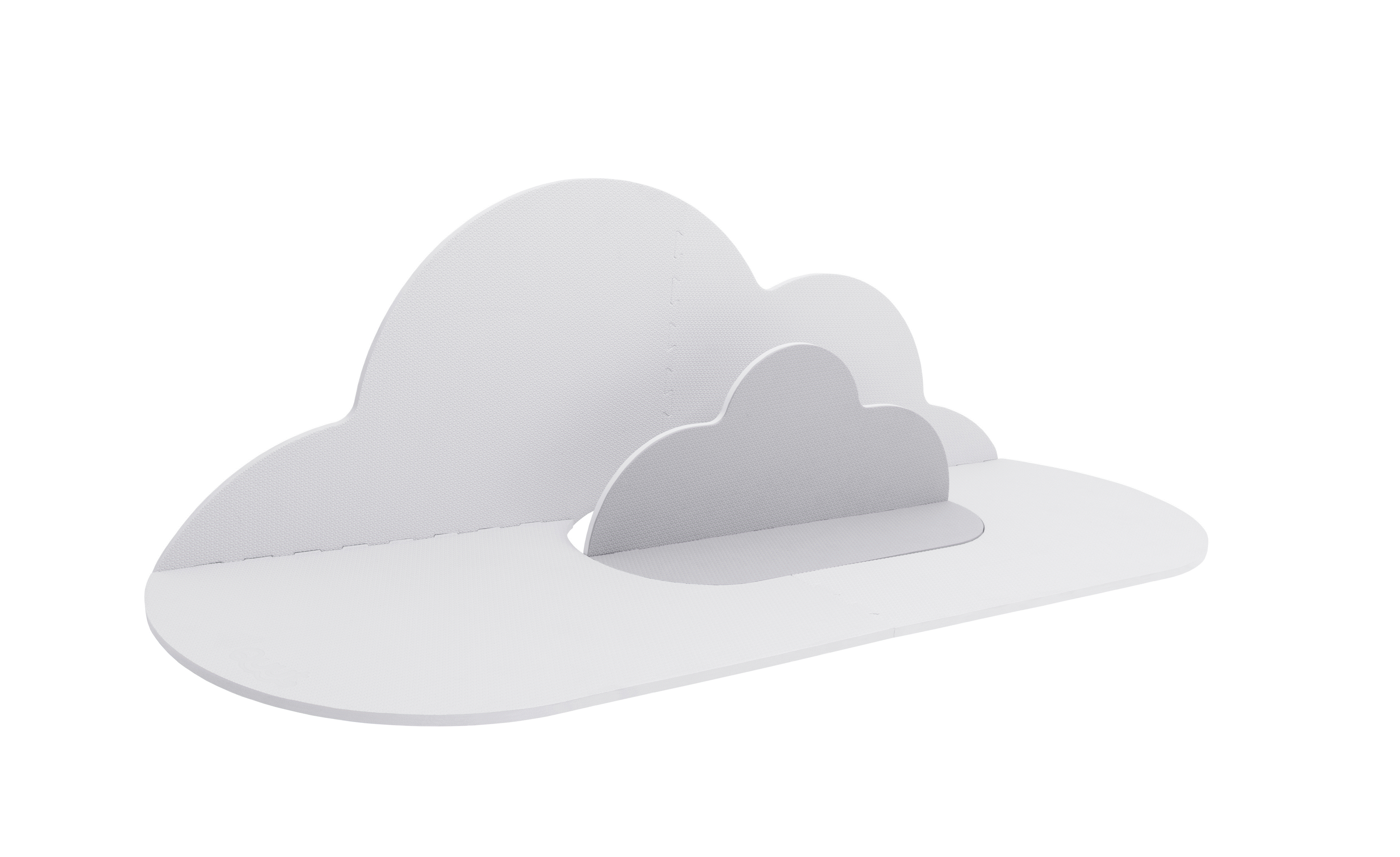 Playmat Head in the clouds (S) - Pearl Grey Quut