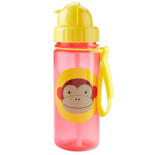 Zoo Straw Bottle PP 390 ml - Monkey Skip Hop