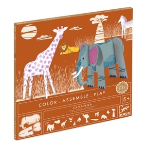 Color Assemble Play Savanna Djeco