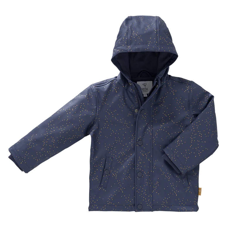 Raincoat Indigo dots 4 yrs Fresk