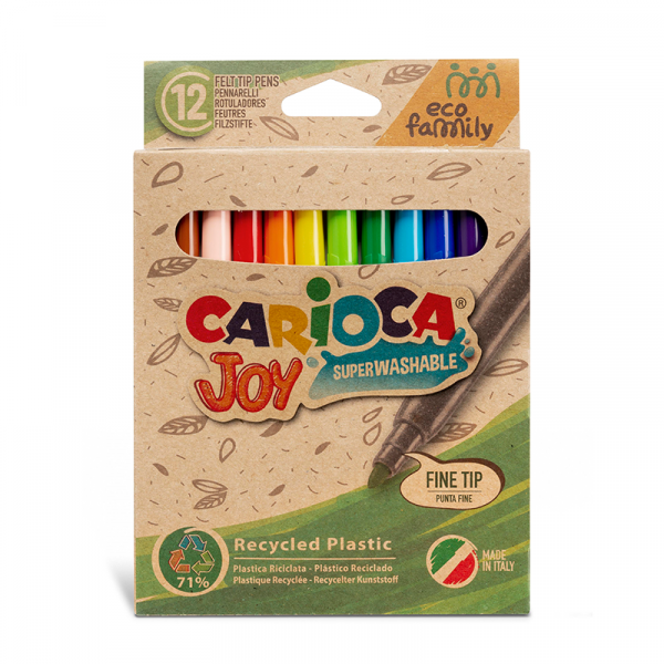 Marcadores finos x 12 Eco CARIOCA