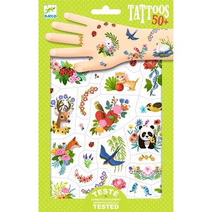 Happy spring Tatoo Design by Djeco