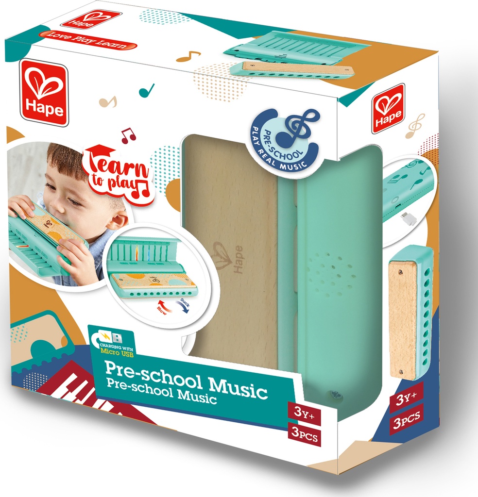 Harmonica luminosa interactiva Hape