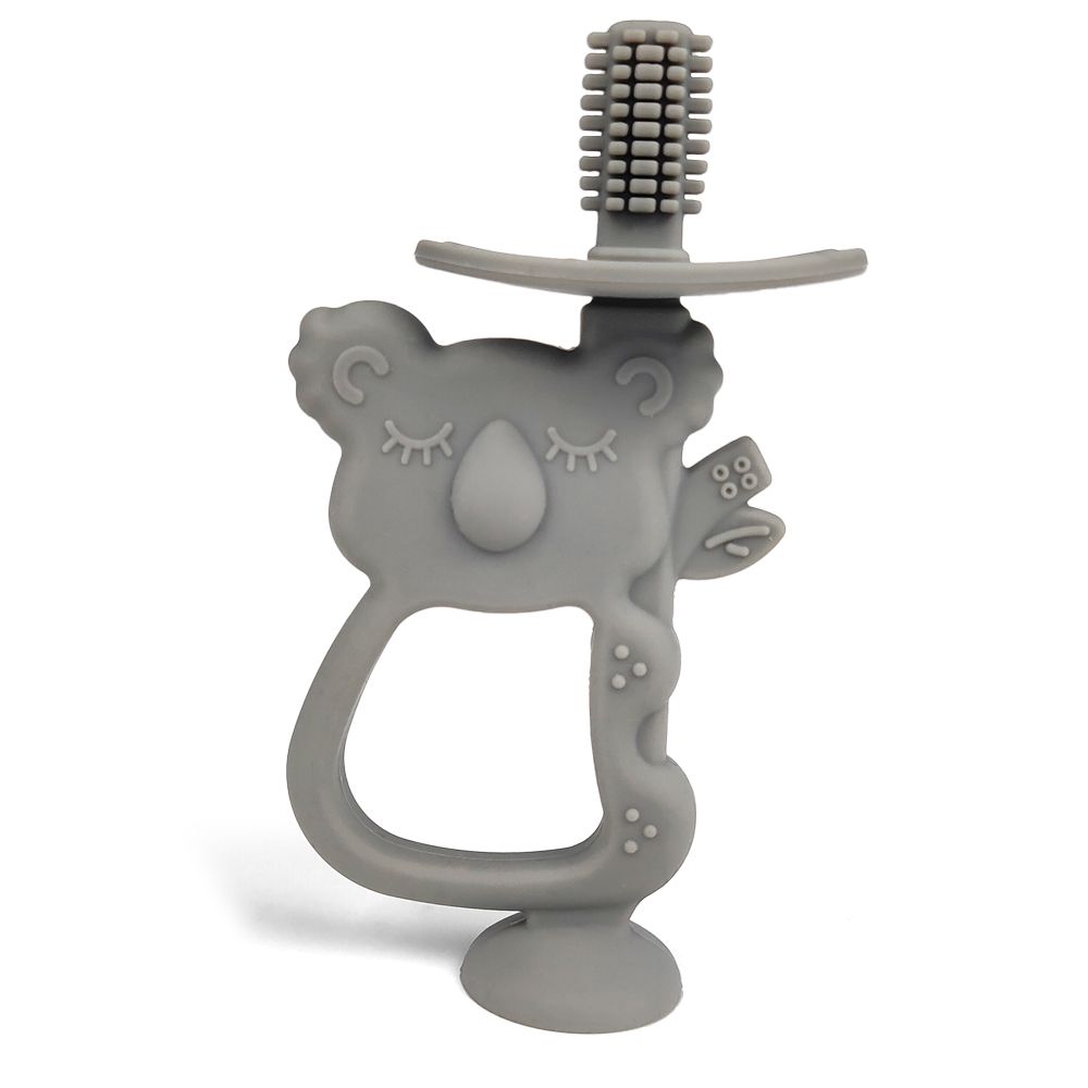 Cepillo de dientes silicona Gris Storki