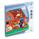 3 Layers Puzzle - Chez Moo - Fsc 100% Djeco